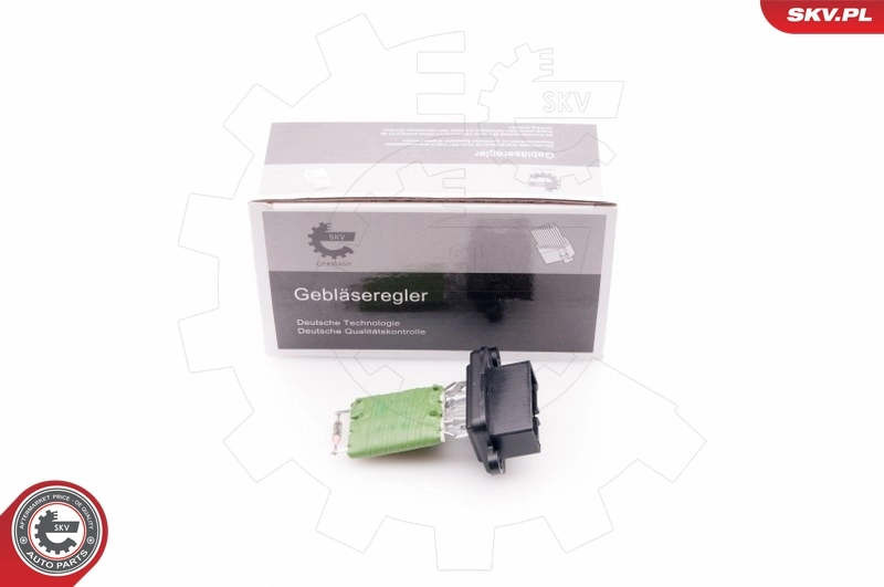 Resistor, interior blower